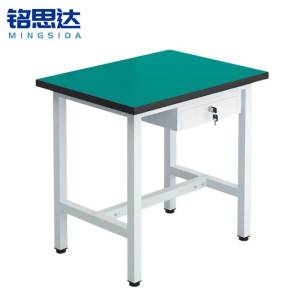 铭思达轻型防静电工作台80*60*75cm单抽张