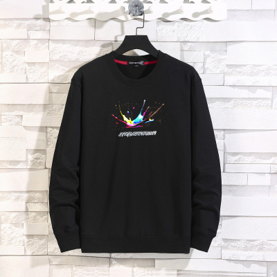 PMMP男士大码卫衣秋季新款运动衫休闲潮流套头加肥加大胖子男装上衣