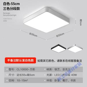 苏宁放心购 灯具led吸顶灯现代简约卧室客厅灯2019年新款房间阳台走廊过道灯