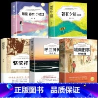 [全5册]城南旧事+呼兰河传+繁星春水+骆驼祥子+朝花夕拾 [正版]全套5册 城南旧事林海音呼兰河传萧红著骆驼祥子原著完