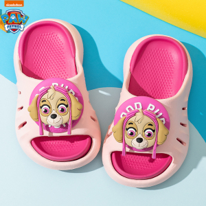 汪汪队夏新款正品儿童凉拖鞋室内防滑中小童可旋转卡通男女童凉鞋