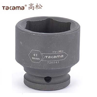 高松takama3/4方19mm六角气动套筒头重型工业级41mm 720341/1个