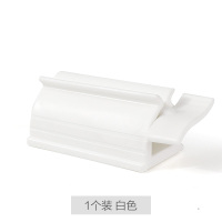 懒人牙膏挤压器创意家用挤牙膏器日本牙膏夹子儿童手动挤牙膏 三维工匠 1个装酒红色
