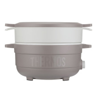 膳魔師电火锅3L两档控温不粘涂层防糊易清洗EHA-4332A