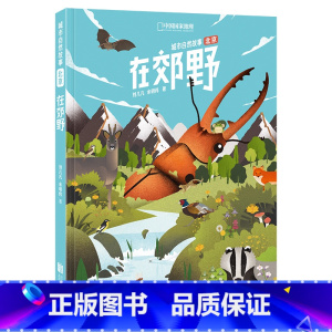 [正版]在郊野 城市自然故事 北京城市郊野动物植物自然观察行为分布荒地荷塘溪流山林能量流野花栽种标本声囊产卵垂直自然带