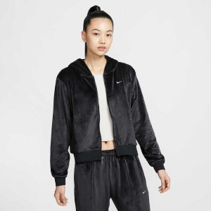 耐克(NIKE)外套女装新款运动连帽休闲短绒保暖夹克HJ0958-010 C