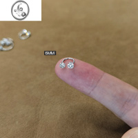 JiMi超闪独特细针耳骨钉女2022年新款潮高级感钛钢耳钉耳圈耳环耳饰