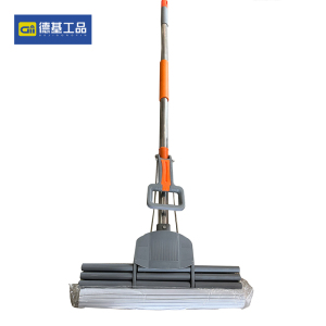德基工品 海绵挤水拖把 38cm 把