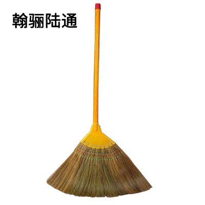 翰骊陆通 手工草编扫把 草编轻便扫帚 芒草凤尾 把