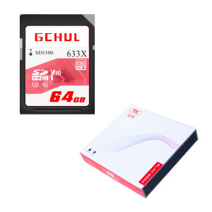 杰储(GCHUL) SD1100 64G SD卡 存储卡 (计价单位:张) 灰色