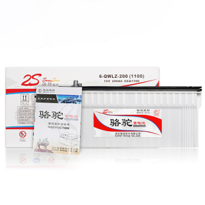 骆驼 蓄电池12V200Ah 6-QWLZ-200 只
