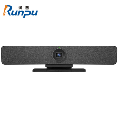 润普Runpu视频会议摄像头麦克风一体机智能AI云视频自动语音跟踪4K超清摄像头+会议全向麦克风RP-S1-G30