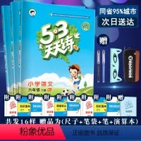 [正版]2022新版53天天练六年级下册语文数学英语pep人教版全套3本五三5.3天天练小学6六年级下册同步训练习册辅