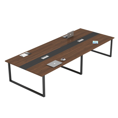 迅迈 会议桌长桌 培训桌 接待洽谈桌 会议室商务会客桌 350*140*75cm 单位;张