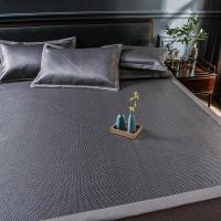 美帮汇夏季冰藤凉席三件套1.2m单人学生宿舍夏天席子1.5米可折叠空调席