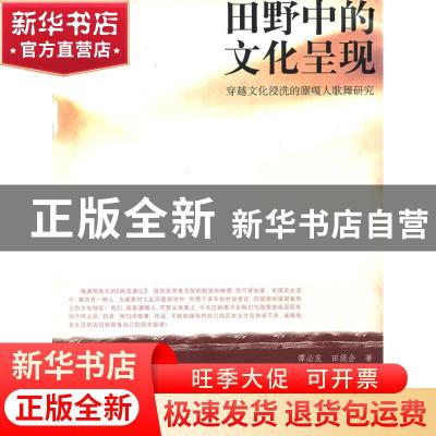 正版 田野中的文化呈现 谭必友,田级会著 人民出版社 9787010090
