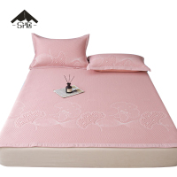 三人居 竹叶花凉豆豆席180*200cm/个