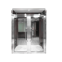 沐蓝星 防火门 304不锈钢玻璃透视款/平方米