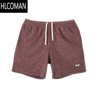 HLCOMAN休闲五分短裤有机棉美式运动男女百搭宽松夏季新款潮流