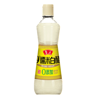 鲁花 9度0添加糯米白醋 500ml/500ml*2 糯米酿造 酸香自然 新老包装随机发货