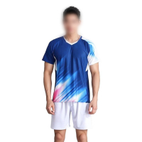 吾卫世 羽毛球服 01男款M-4XL(多色可选)/套