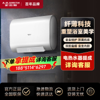 AO史密斯佳尼特 80升电热水器 纤薄双胆扁桶 金圭内胆 3kW速热 CTE-80HT0