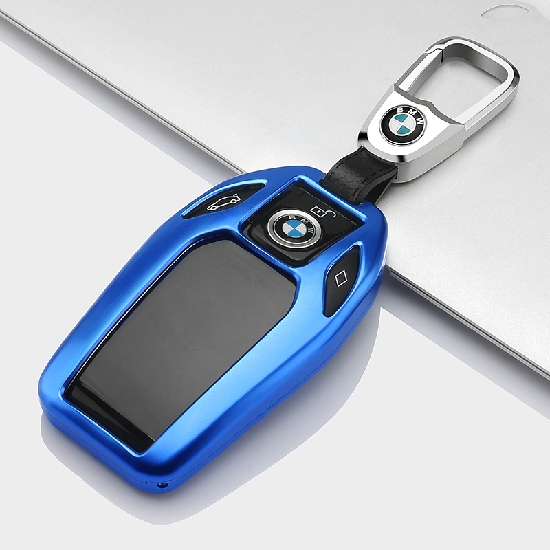 宝马钥匙套7系740li 730 钥匙包 8系宝马液晶钥匙扣5系535li 525li