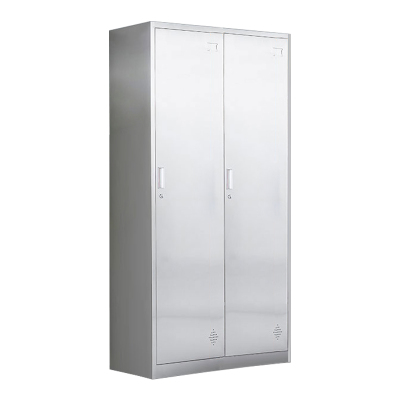 正斌不锈钢更衣柜储物柜更衣室储物柜员工衣柜201二门更衣柜