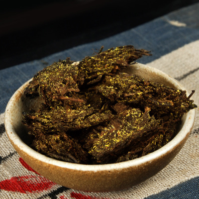 黑茶湖南安化安化黑茶金花茯正宗天尖散茯茶叶安华