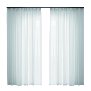 愉悦之家 1m*2.7m(挂钩款)白色 G-悦纱飘逸窗纱 1.00 米/片 (计价单位:片) 白色