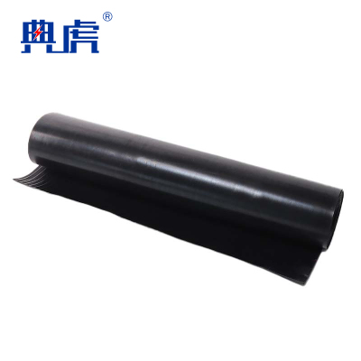 典虎 高压绝缘垫 黑色条纹5mm*1m*5m 卷