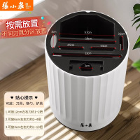 张小泉刀架旋转置物架厨房家用筷子筒刀架收纳盒多功能筷子笼8138