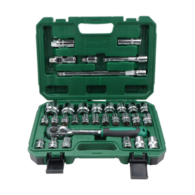 长鹿 32PCS镜面套筒组套 T系列