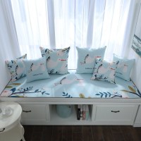 家柏饰(CORATED)北欧高密度乳胶飘窗垫窗台垫定做榻榻米阳台海绵垫沙发毯坐垫 大嘴鸭 3cm飘窗垫