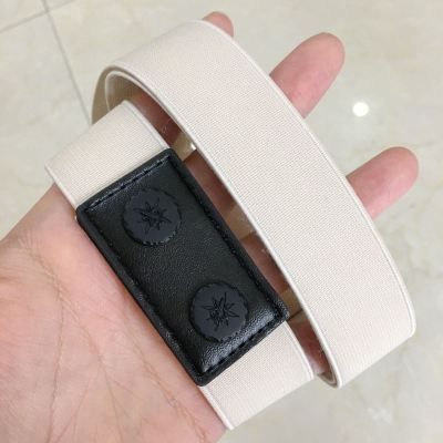 盛世尼曼春夏防过敏免打孔松紧女皮带隐形弹力舒适裤带懒人牛仔裤腰带