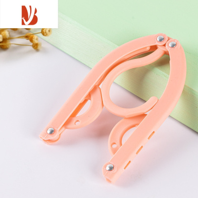 三维工匠折叠衣架便携式旅游旅行衣服家用挂衣宿舍收纳实用夹子晒袜子器