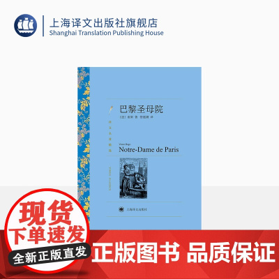 巴黎圣母院 雨果著 管震湖译 译文名著精选 世界名著 法国文学小说 外国名著 经典读物 上海译文出版社 正版