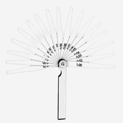 智铮朗月 塞尺 150mm 0.02-1.00mm 17片 把