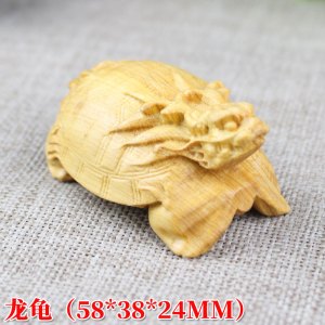 崖柏手把件貔貅葫芦太行老料陈化无瘤疤虎皮纹文玩木雕工艺品礼品送女朋友老婆情人节七夕生日礼物 龙龟