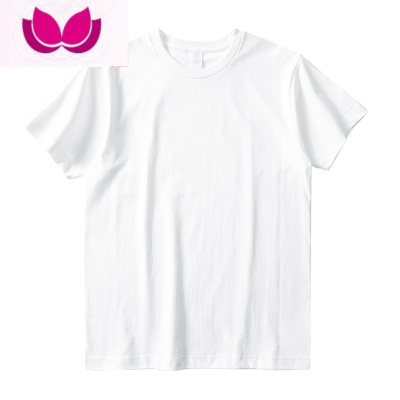 七斓akiko秋子男装日系复古250g夏季新疆棉短袖T恤纯色休闲上衣男