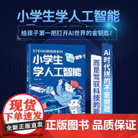 小学生学人工智能 stem书籍 青少年人工智能技术水平测试辅导书 人工智能神经网络和深度学习启蒙 AI入门指南