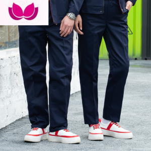 七斓工作服裤子男士宽松耐磨汽修工人工地工厂车间维修机修劳保工作裤