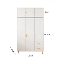铭思沃木质衣柜120cm套