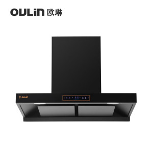 欧琳(OULIN)油烟机欧式顶吸A529 双腔变频 挥手控制 高温热除油