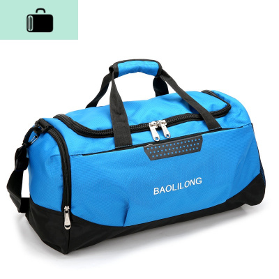 短途旅行包女手提鞋位行李包男韩版大容量旅行袋运动健身包潮NEW LAKE男士手提包