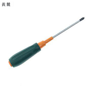 黄麓 彩色柄螺丝刀(插针) 3*75mm 十字 个
