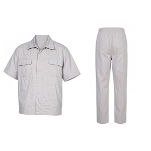 晨以橙 短袖工作服 尺码160-190 套