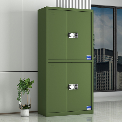 鑫星奈 XXN40615007 钢制保密柜保险柜保密档案资料柜 绿色通双节智能密码锁
