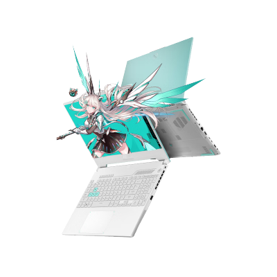 华硕(ASUS)天选4 锐龙版 15.6英寸高性能电竞游戏本 笔记本电脑 定制(R7-7735H 16G 1TB RTX4060 144Hz高色域电竞屏)青色