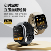 dido Y18 心率血氧通话手表24小时动态血糖血压趋势风险评估运动健康体温监测睡眠手环老人智能实时